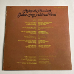Винтажная виниловая пластинка LP Roland Neudert Guten Tag, Schones Kind (ГДР 1980)
