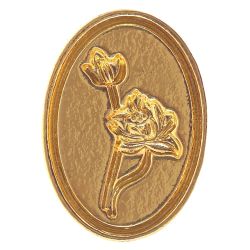 GAEM Набор для сургучной печати: ложка, воск, свеча, печать, в ассортименте, L23 W11 H4 см