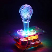 Светодиодный аркадный RGB джойстик 12В 5-pin, для кран-машин и игровых автоматов