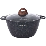 Кастрюля 3л «Granit Ultra Induction» (blue) со стеклянной крышкой кгги32а