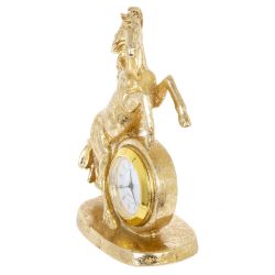 GAEM Фигурка декоративная "Лошадь" с часами (LR41x1), L8,5 W5 H12 см