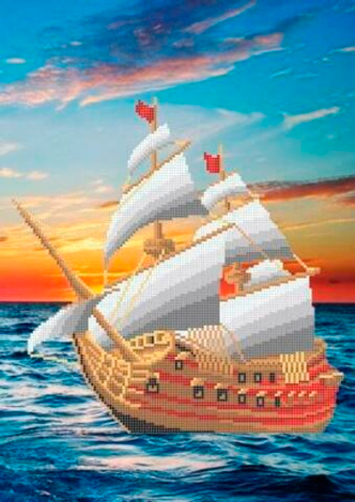 Г-5144 Ветер в парусах (Вечер)