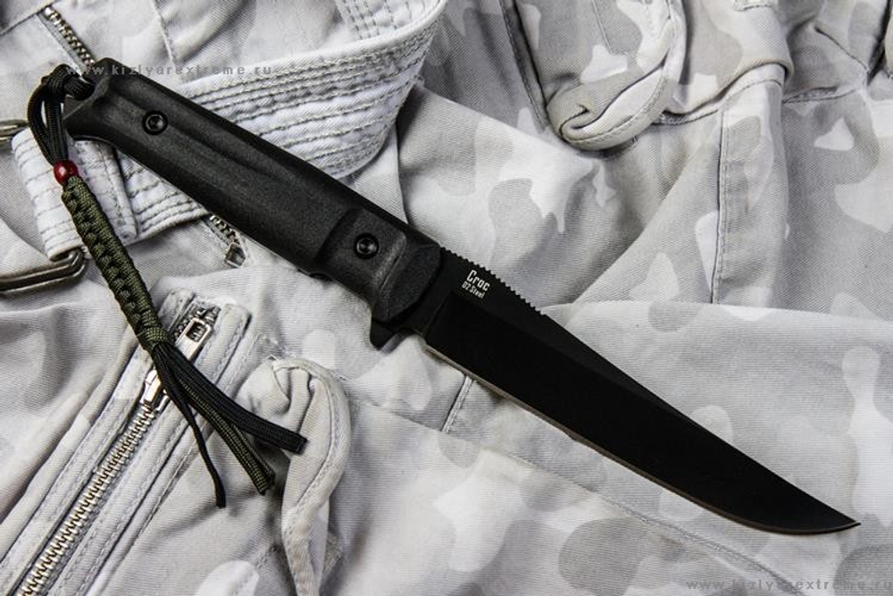 Croc D2 Black Titanium