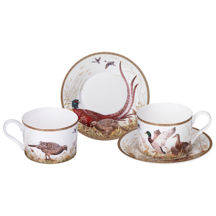 ЧАЙНЫЙ НАБОР LEFARD "ОХОТА" НА 2 ПЕР. 4 ПР. 300 МЛ (КОР=24НАБ.)