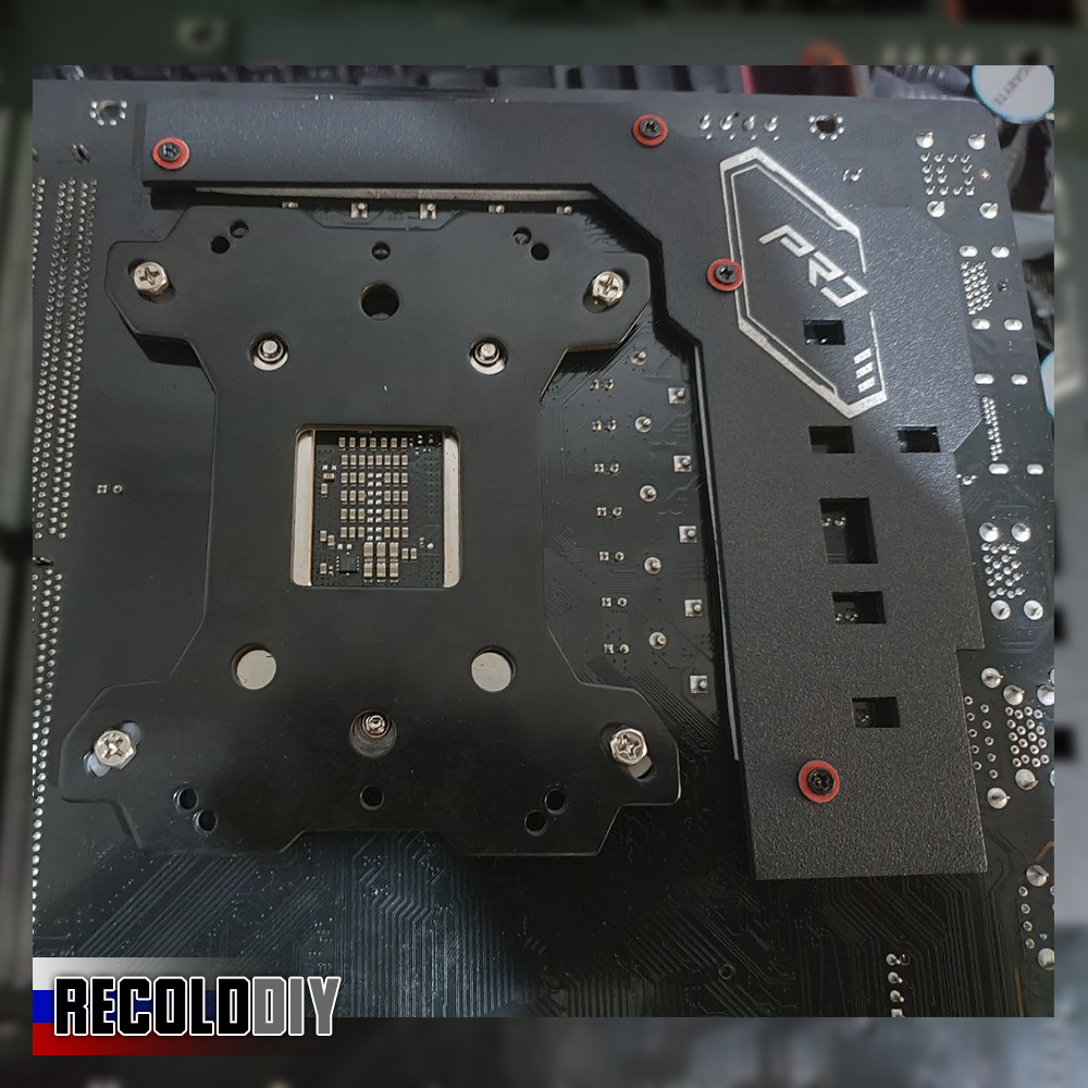 Радиатор VRM ASRock B560M Pro4, B560 Pro4, H670M Pro RS