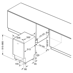 Встраиваемая посудомоечная машина Krona Brenta 45 BI