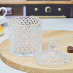 Ваза для варенья и меда 300мл, d8,5см h14см, TG016