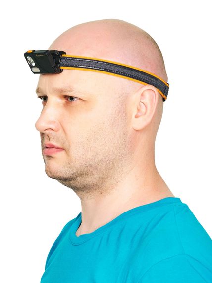 Налобный фонарь Skywoods Dragon 300 люмен, 3 режима, влагозащита