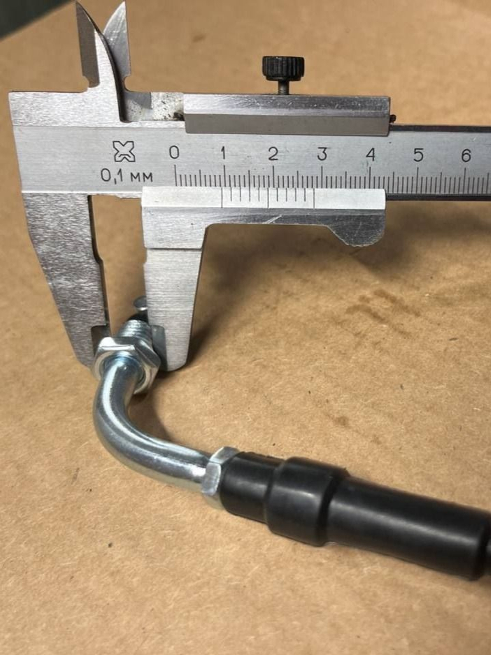 Трос газа для мотоцикла эндуро TTR250 (970мм) усиленный