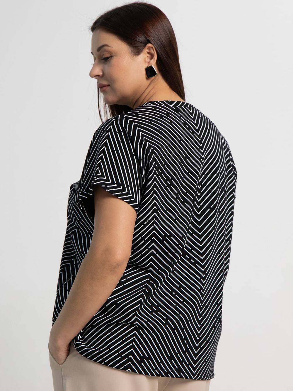 Блуза Ханна (черная) Б15461-20М LT Collection