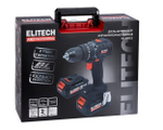 Дрель-шуруповерт аккумуляторная ELITECH CD 20ISL2 (E2201.041.02) HD 205723