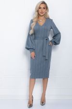 Платье Безупречный силуэт (серое) П11376 LT Collection (Акция)