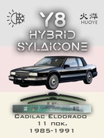Щетки стеклоочистителя HUOYE Y8 550/550 мм на Cadilac Eldorado | Hook/J-Hook