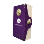 Фиолетовый анально-вагинальный вибратор MAGIC TALES MAGIC SPHERES RABBIT - 21,5 см. (Цвет: фиолетовый)