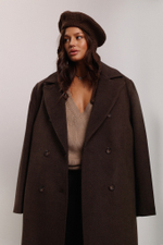 Пальто OVER миди