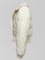 Куртка LJHY 8029-4 комбинированная с воротником и широкой резинкой