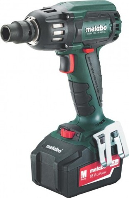 Гайковерт аккумуляторный METABO SSW 18 LTX 5,2 Ач 400 BL ударный, бесщеточный 602205650