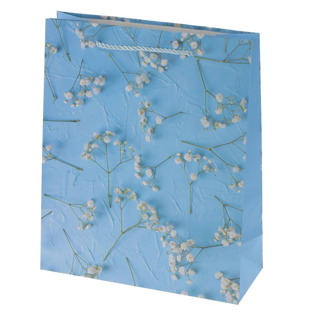 GAEM Пакет подарочный (бумага 210г/м2, блок 12шт), L26 W10 H32 см, 4в.