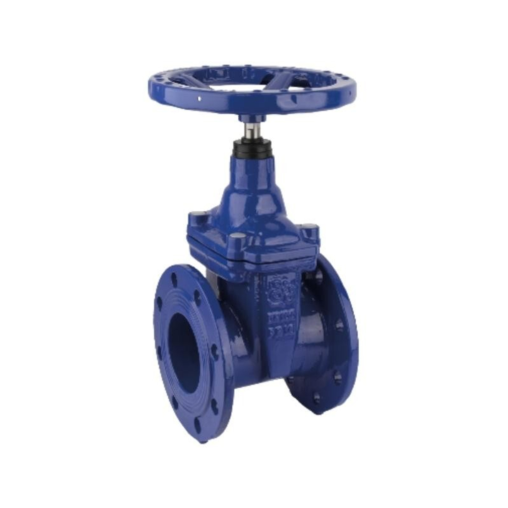 Задвижка чугунная с обрезиненным клином DN 600 PN 16, EPDM до 90гр. Рашворк 101-600-16