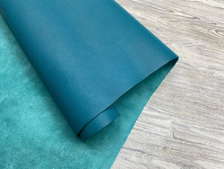 Luxury Tannery Sea Wave (1,3-1,5 мм),  цв. Синий, натуральная кожа