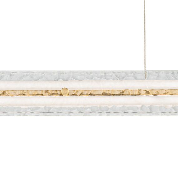 Подвесной светодиодный светильник Indigo Dualita 14018/1PL Brass V000088L