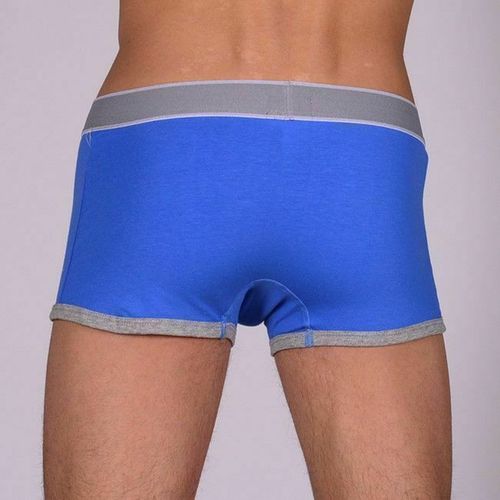 Мужские трусы боксеры синие D&amp;G Blue Boxer