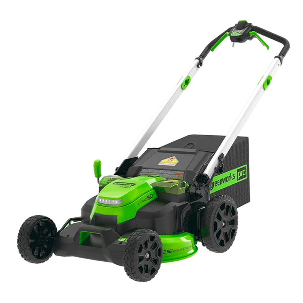 Газонокосилка аккумуляторная самоходная 61 см ТwinForсe Greenworks 60V GD60LM61 2519107, бесщеточная, без АКБ и ЗУ