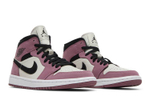 Кроссовки Jordan Air Jordan 1 Mid Se "Berry" (Женская размерная сетка)