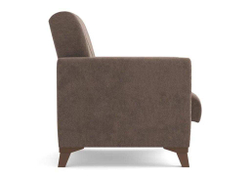 Кресло для отдыха Эдвин велюр прага браун