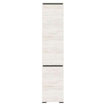 Пенал 2С "ГРЕТТА" Дуб Крафт белый - Антрацит