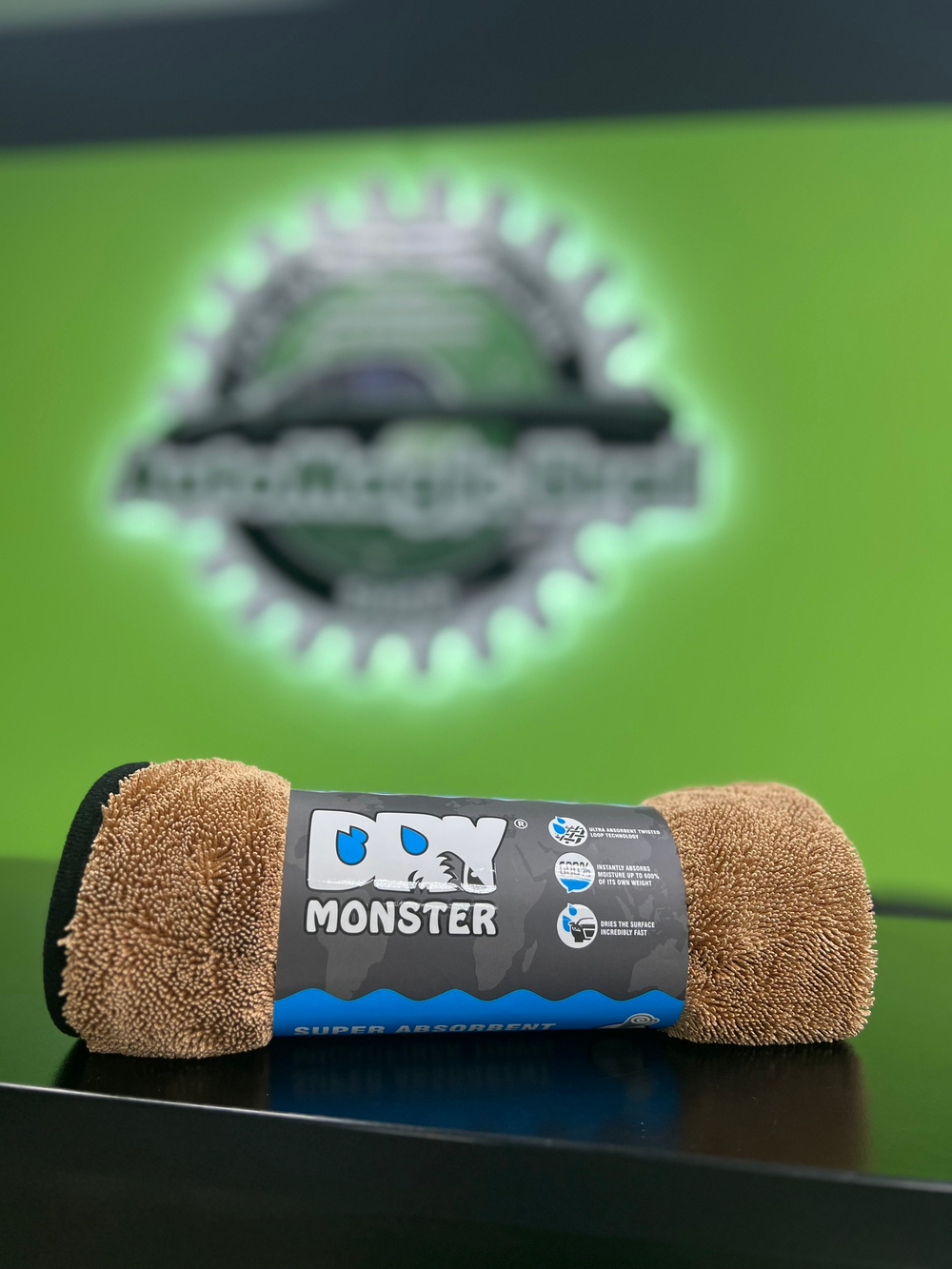 DRY MONSTER TOWEL STANDART BN Полотенце для сушки. Размер 50х60 см. Коричневое