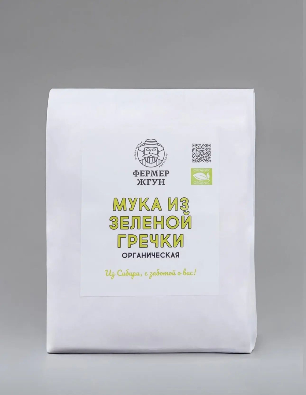 Мука из зеленой гречки