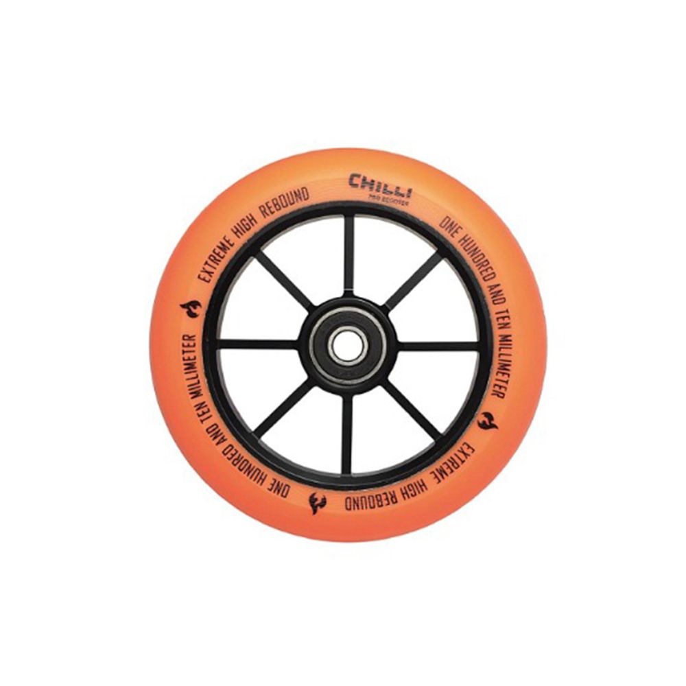 Колесо для самоката Chilli 2021 Wheel Base - 110mm Orange (б/р)