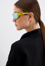 Спортивные очки LiP FLO / Mustard Yellow / PC Polarized / VIVIDE Ice Blue Lens