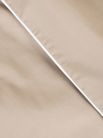 MOON Комплект постельного белья, сатин темно-бежевый