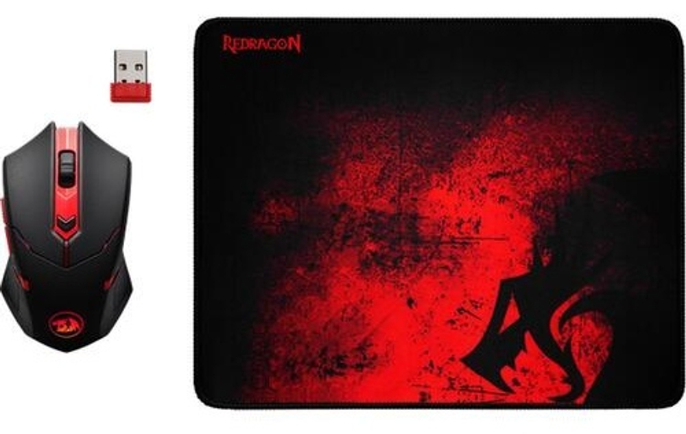 Мышь Redragon M601WL-BA черный