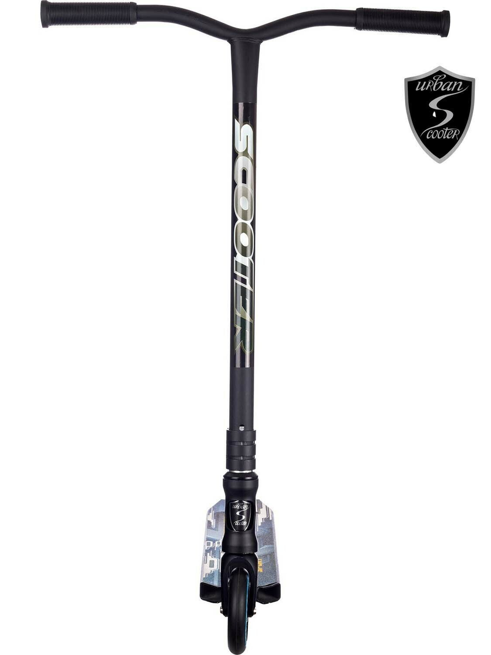 Трюковой самокат Urban Scooter Extreme 110 Print Sport серый