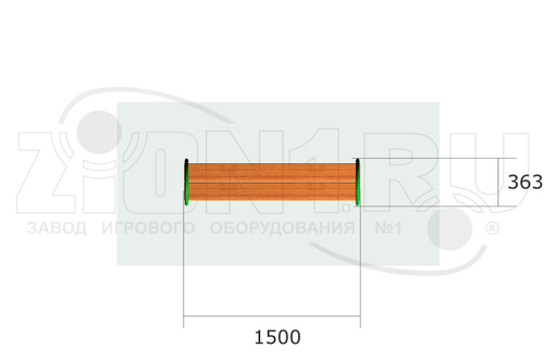 Скамейка парковая М19