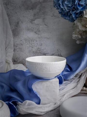 Салатник 400 мл, d 12,7 см h 5,6 см, фарфор, Primavera