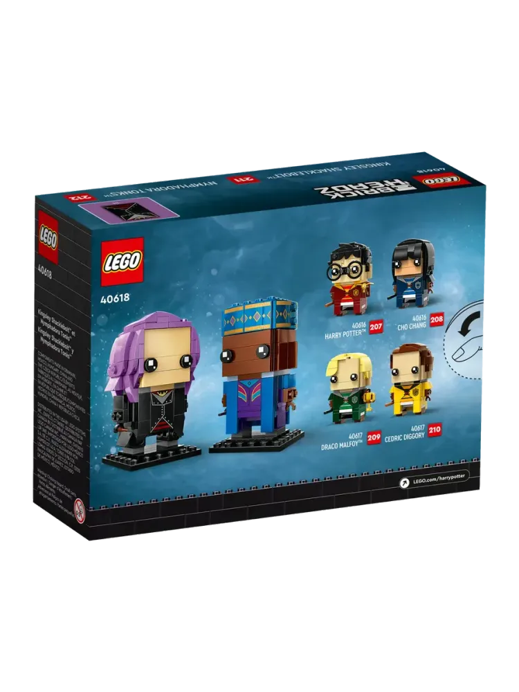 Конструктор BrickHeadz 40618 Кингсли Бруствер и Нимфадора