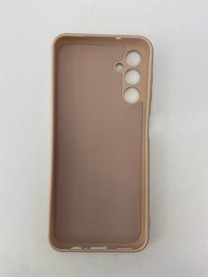 Накладка Samsung A14 4G розовый песок Soft Case Zibelino