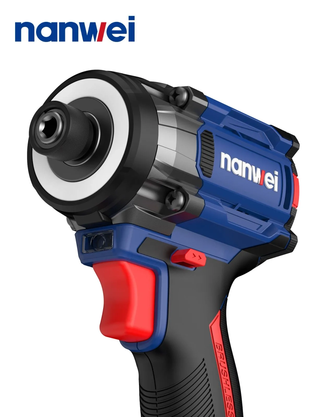 Аккумуляторный шуруповерт Nanwei NW-S8240-4, 240 Нм, 20 В, 4Ah*2