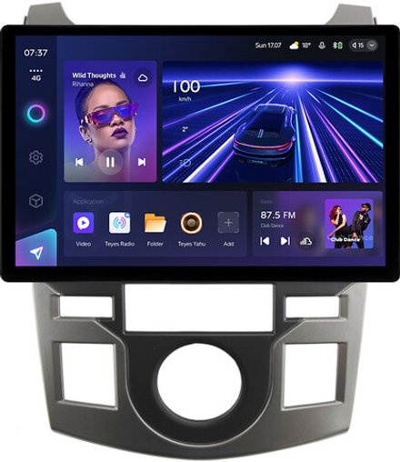 Магнитола для Kia Cerato Koup 1 2008-2013 - Teyes CC3-2K монитор 13" 2K QLED на Android 10, ТОП процессор, CarPlay, 4G SIM-слот