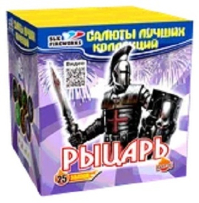 Фейерверк, батарея салютов Рыцарь 25 х 0,7"