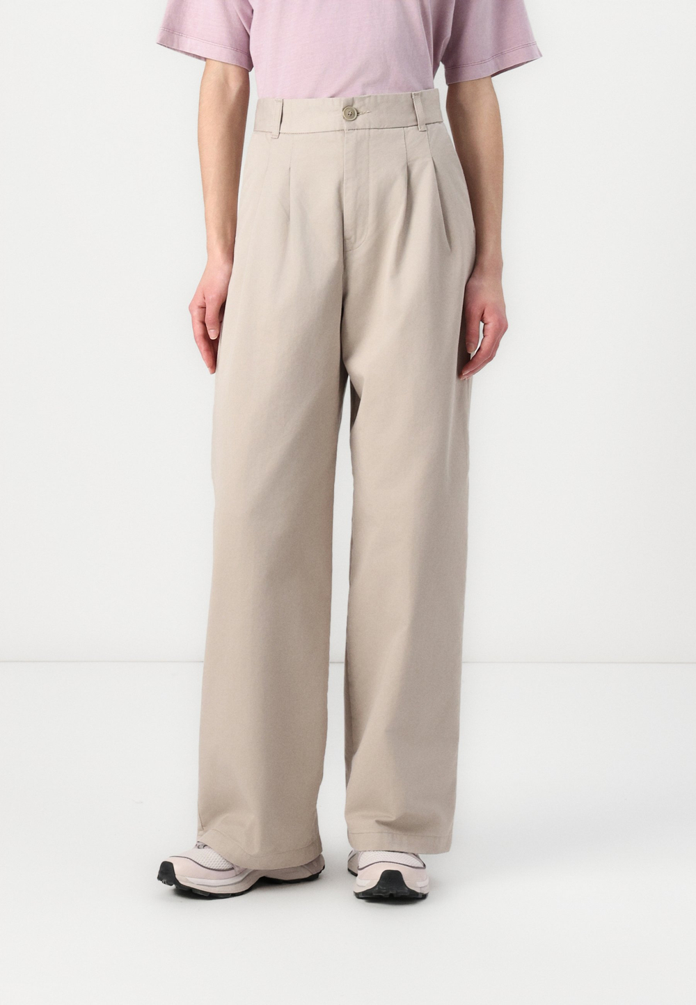 Carhartt WIP LEOLA - Тканевые брюки - Бежевый