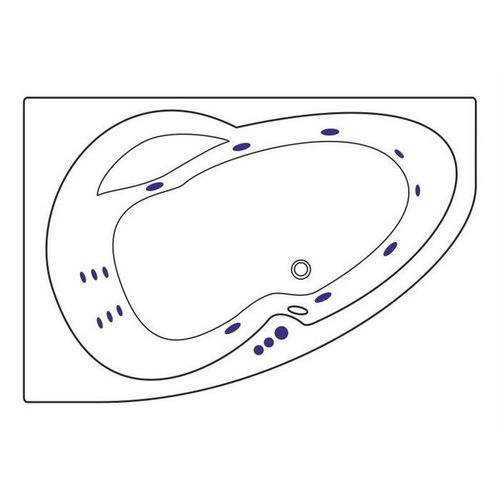 Акриловая ванна Excellent Newa L Smart 160x95 WAEX.NEL16.SMART