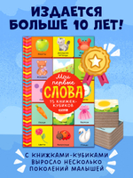 Мои первые слова. 15 книжек-кубиков. Развитие речи