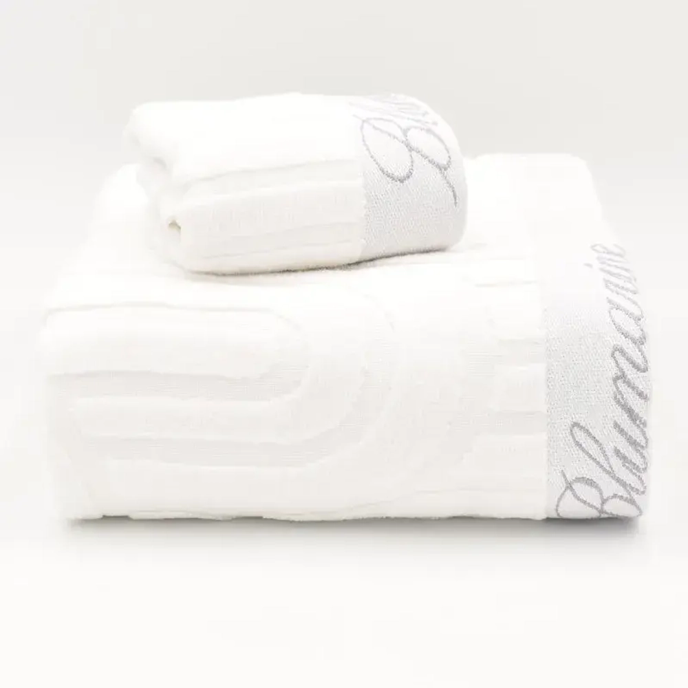 Набор полотенец 5шт Blumarine Monogram Bianco белый