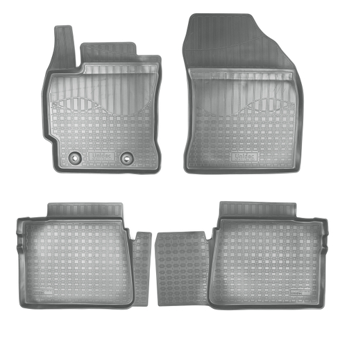 Ковры в салон Norplast/Unidec для Toyota Corolla в кузове E16 (2013-2019)Полиуретан, арт.NPA11-C88-150-G