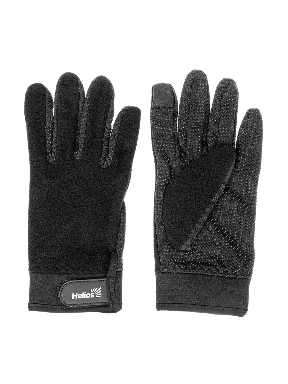 Перчатки флисовые Helios SAVE, черный, M